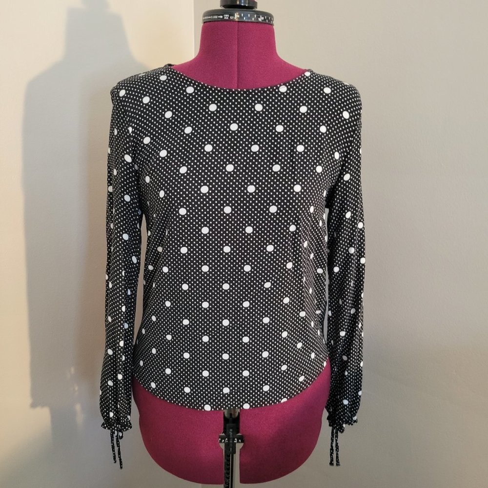 Women's H&M Divided Polka dot Blouse, Size 6